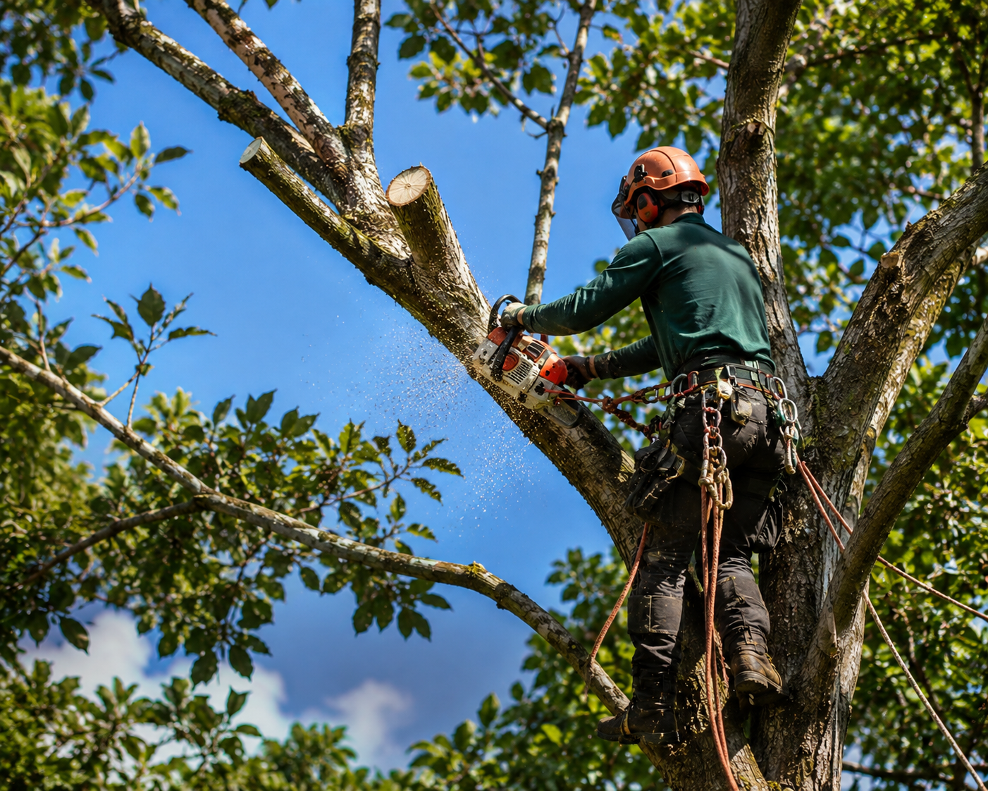 Tree trimming and pruning